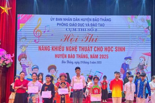 Bảo Thắng: Tổ chức hội thi 'Năng khiếu nghệ thuật' học sinh năm 2025