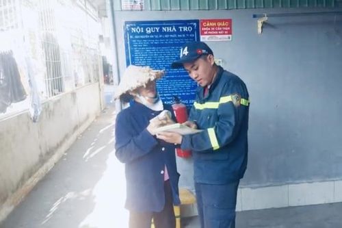 Đến gần 1.000 nhà trọ tuyên truyền công tác PCCC cho từng người