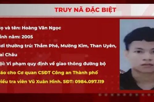 Truy nã đặc biệt đối tượng gây tai nạn rồi bỏ trốn