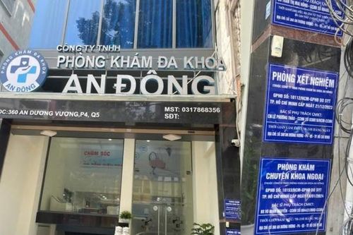 TPHCM: Phòng khám Đa khoa An Đông có dấu hiệu nhân bản xét nghiệm