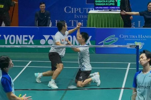 Lần đầu Việt Nam vô địch đôi nam tại Giải cầu lông quốc tế Ciputra Hanoi-Vietnam International Challenge