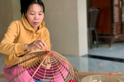 Làng chằm nón Giảng Hòa đang dần mai một