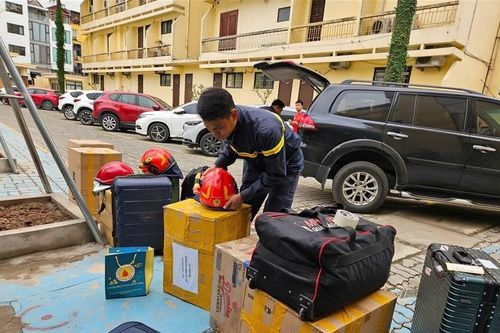 Bộ Công an cử 26 cán bộ chiến sĩ hỗ trợ khắc phục động đất tại Myanmar