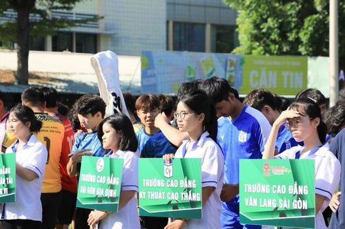 Khai mạc giải bóng đá học sinh, sinh viên Cao đẳng, Trung cấp TPHCM năm 2025