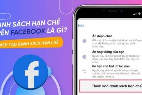 Bật mí cách thêm bạn bè vào danh sách bị hạn chế trên Facebook