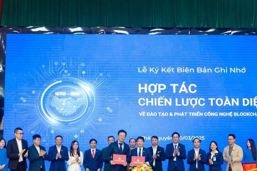Thái Nguyên sẽ là tỉnh đi đầu trong đào tạo và phát triển công nghệ Blockchain
