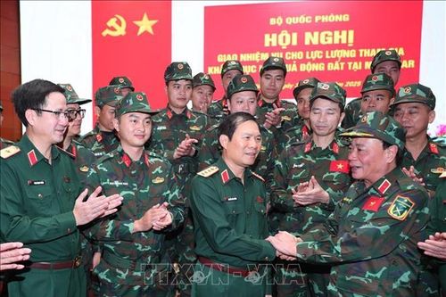 Lực lượng Quân đội Việt Nam tham gia cứu trợ tại Myanmar
