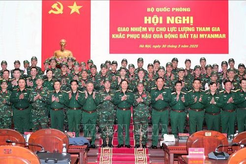 Những người lính 'Bộ đội Cụ Hồ' quyết tâm thực hiện sứ mệnh nhân đạo quốc tế tại Myanmar