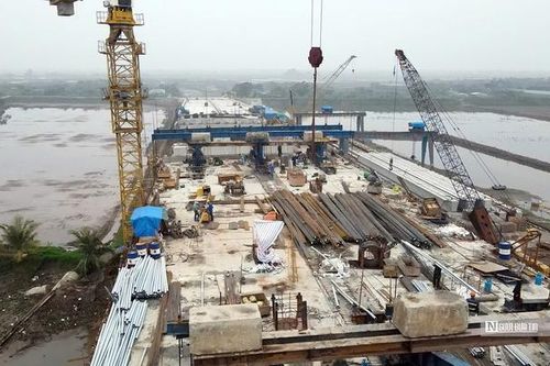 Hải Phòng: Hợp long cây cầu nối 2 huyện Vĩnh Bảo và Tiên Lãng