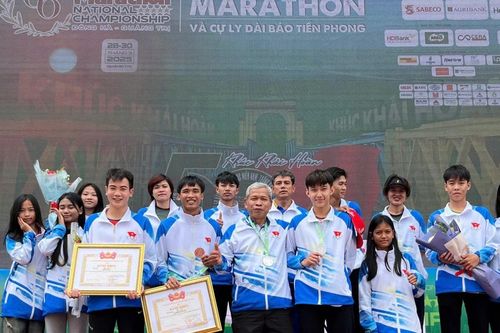 Gia Lai giành 2 giải nhì tại Giải Vô địch Quốc gia Marathon và cự ly dài Báo Tiền Phong lần thứ 66