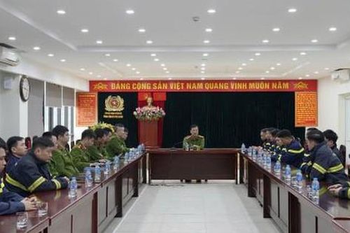 Cảnh sát PCCC&CNCH Thủ đô sẵn sàng nhận nhiệm vụ cứu nạn, cứu hộ tại Myanmar