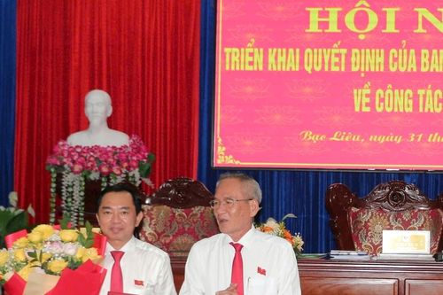 Bạc Liêu có tân Chủ nhiệm Ủy ban Kiểm tra Tỉnh ủy