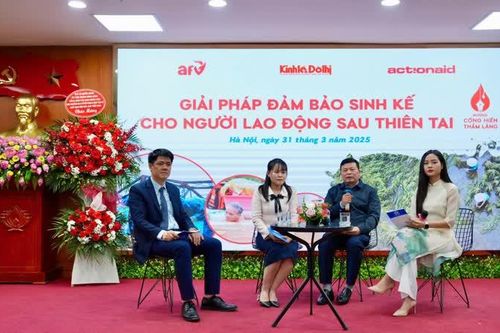 Đảm bảo sinh kế sau thiên tai: Cần chiến lược dài hạn, kết hợp giữa cứu trợ trước mắt và phát triển bền vững