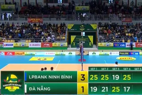 Đội bóng chuyền Ninh Bình đánh bại Đà Nẵng ở giải bóng chuyền VĐQG 2025