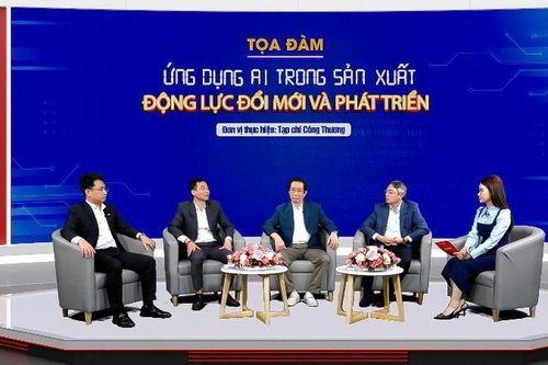 Ứng dụng AI trong sản xuất: động lực đổi mới để phát triển