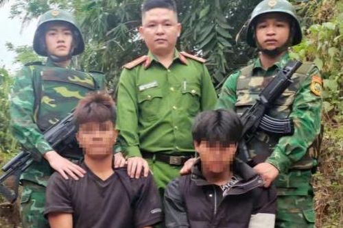 Sa lưới trên đường về