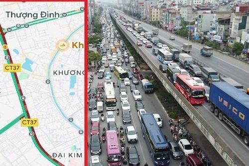 Đường trên cao Hà Nội quá tải gấp 8 lần, trở thành 'Vành đai đỏ' vì tắc triền miên