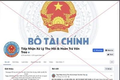 Cảnh báo việc giả mạo hình ảnh, thông tin của Bộ Tài chính để lừa đảo