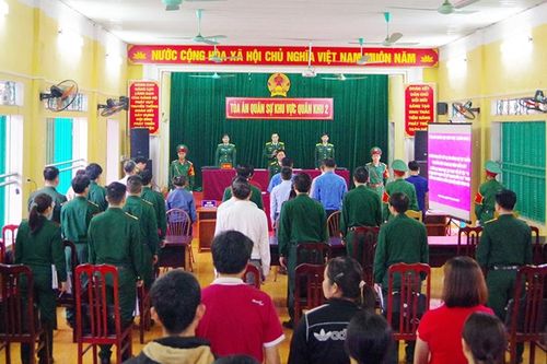 VKSQS Quân khu 2 phối hợp tổ chức phiên Tòa hình sự rút kinh nghiệm