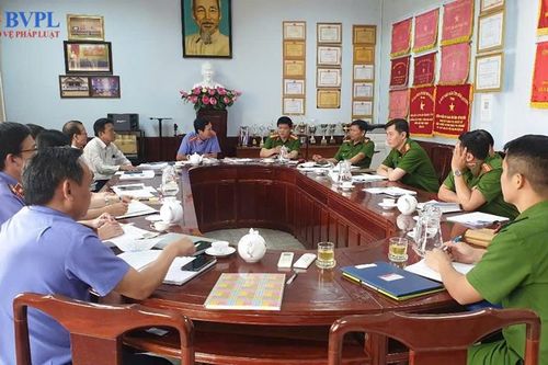 Liên ngành cơ quan tố tụng Bình Dương họp bàn giải quyết vụ việc, vụ án hình sự