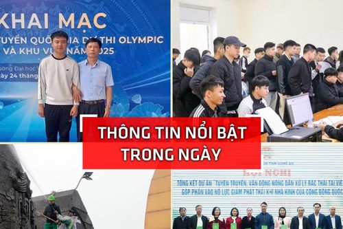 Nghệ An: Thông tin nổi bật ngày 31/3