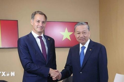 Thắt chặt mối quan hệ giữa Việt Nam và Vương quốc Bỉ