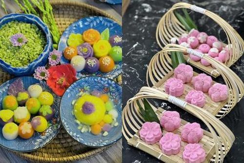 Ngỡ ngàng loạt bánh trôi nghệ thuật: Mâm cúng Tết Hàn thực sang chảnh phát mê!