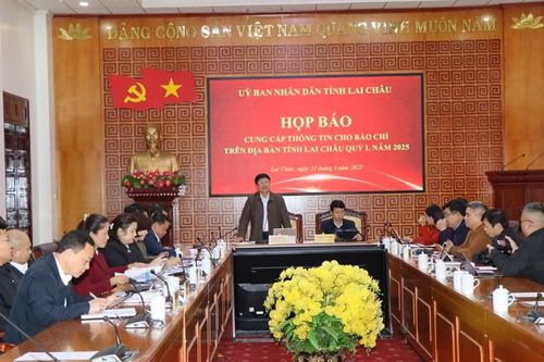 Họp báo cung cấp thông tin định kỳ cho báo chí quý I, năm 2025
