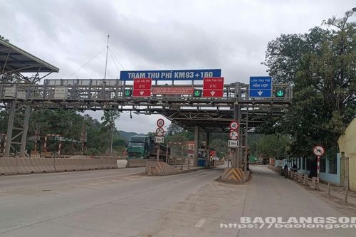 Từ ngày 25/4/2025 điều chỉnh giá vé sử dụng đường bộ tại km 93+160 Quốc lộ 1A