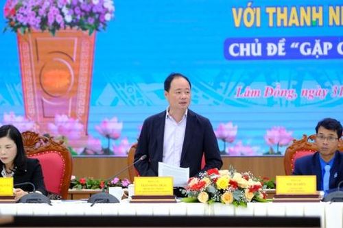 Chủ tịch UBND tỉnh Lâm Đồng Trần Hồng Thái: Thanh niên cần tiên phong, chủ động trong chuyển đổi số và đổi mới sáng tạo
