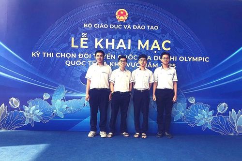 Huế có 3 học sinh được chọn tham dự các kỳ thi Olympic quốc tế và khu vực năm 2025
