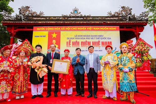 Lễ hội Điện Huệ Nam của Huế được vinh danh là Di sản Phi vật thể quốc gia