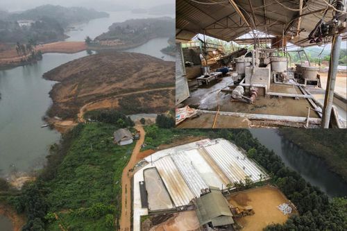 Yên Bái: Có nên để tồn tại cơ sở sản xuất tinh bột sắn ô nhiễm trên hồ Thác Bà?