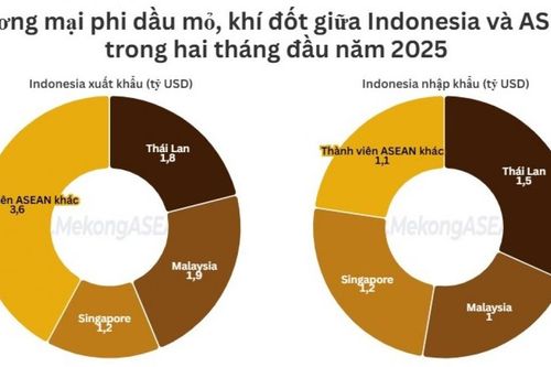Thương mại hai chiều Indonesia - ASEAN tăng gần 15% sau 2 tháng đầu năm