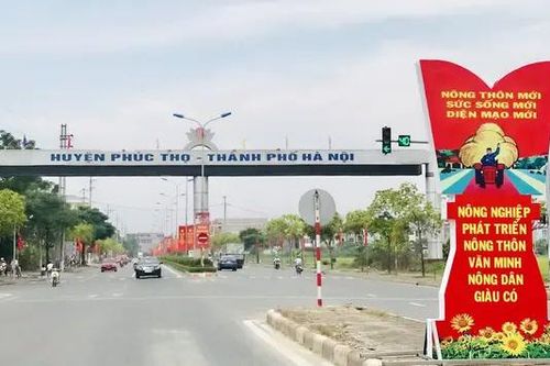 Huyện Phúc Thọ có thêm xã chuẩn nông thôn mới nâng cao