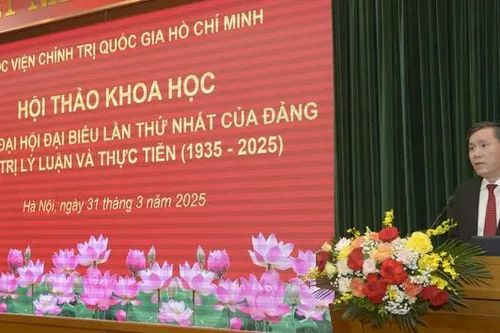 Hội thảo 90 năm Đại hội đại biểu lần thứ nhất của Đảng