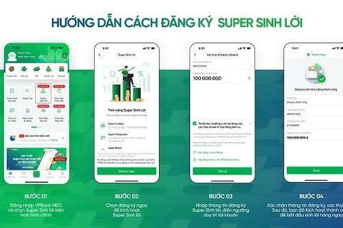 Một lần đăng ký - Tiền sinh tiền, lời sinh lời, sống thảnh thơi