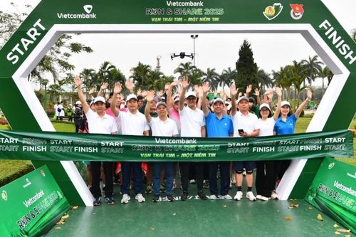 Phát động giải chạy 'Vietcombank Run & Share 2025: Vạn trái tim - Một niềm tin'