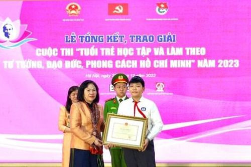 Bộ GD-ĐT công bố kết quả vòng chung kết cuộc thi học và làm theo Bác