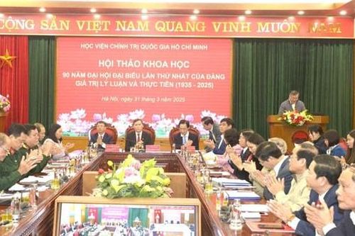 Đại hội đại biểu lần thứ nhất của Đảng khẳng định giá trị lý luận và thực tiễn