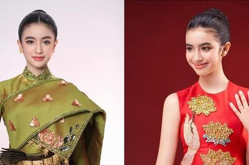 Ngắm nhìn nhan sắc xinh đẹp, khí chất thanh tao của tiểu công chúa Campuchia