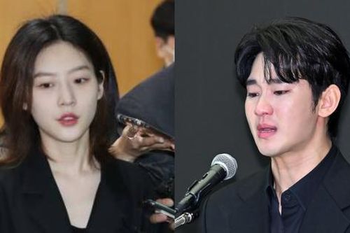Netizen so sánh thái độ Kim Soo Hyun và Sae Ron khi gặp truyền thông giữa bê bối