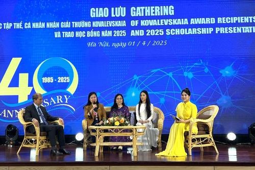 Giải thưởng Kovalevskaia-Biểu tượng của tinh thần vượt khó, sáng tạo của các nhà khoa học nữ