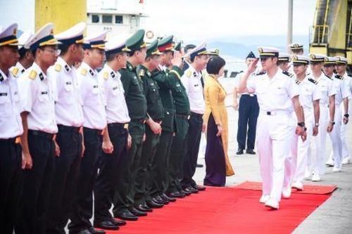 Tàu huấn luyện Nhật Bản thăm Đà Nẵng