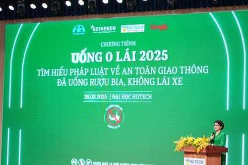 HEINEKEN Việt Nam cùng Ủy ban ATGT Quốc gia tiếp tục lan tỏa thông điệp 'Đã uống rượu bia thì không lái xe'
