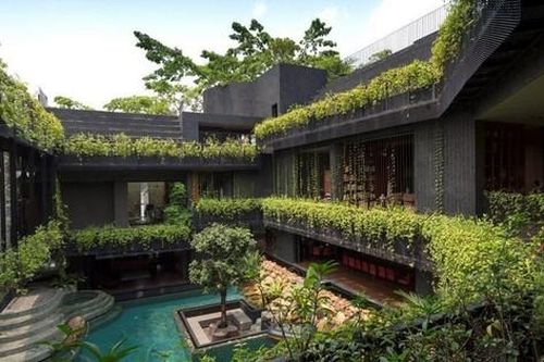 Mẫu thiết kế nhà 'vượt qua' nắng, mưa khắc nghiệt