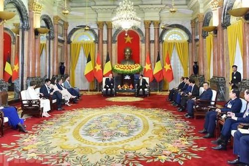 Chủ tịch nước đề nghị các doanh nghiệp Bỉ đẩy mạnh đầu tư vào Việt Nam