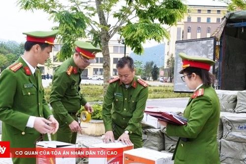 Xe tải chở 2,2 tấn thuốc trừ cỏ không rõ nguồn gốc