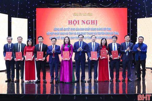 Hợp nhất Báo với Đài Phát thanh và Truyền hình tỉnh Hà Tĩnh