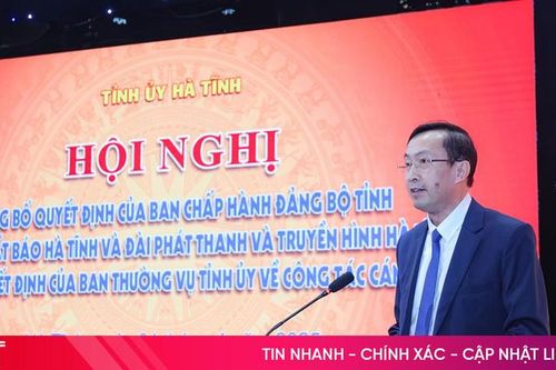 Đồng chí Nghiêm Sỹ Đống giữ chức Tổng Biên tập Báo Hà Tĩnh sau hợp nhất